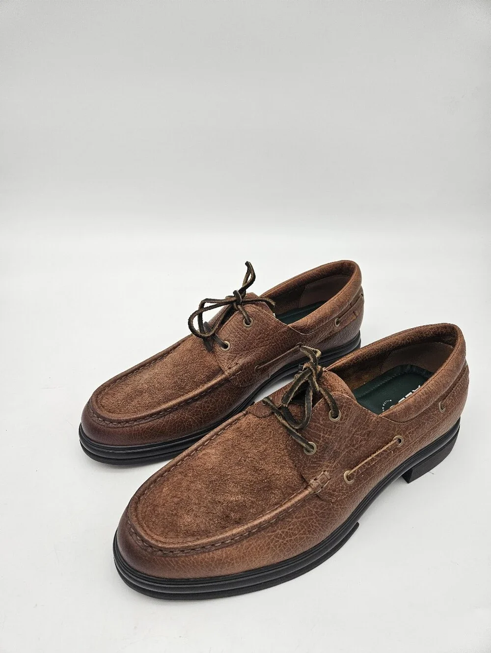 ALDO Seaexplorer Black Dress Shoes Men's Size 13 Cognac MH13004